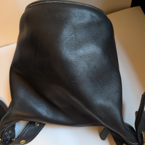 VINTAGE Coach HELEN Black Leather Bucket Shoulder Crossbody Bag K6M 9953 - Picture 12 of 16